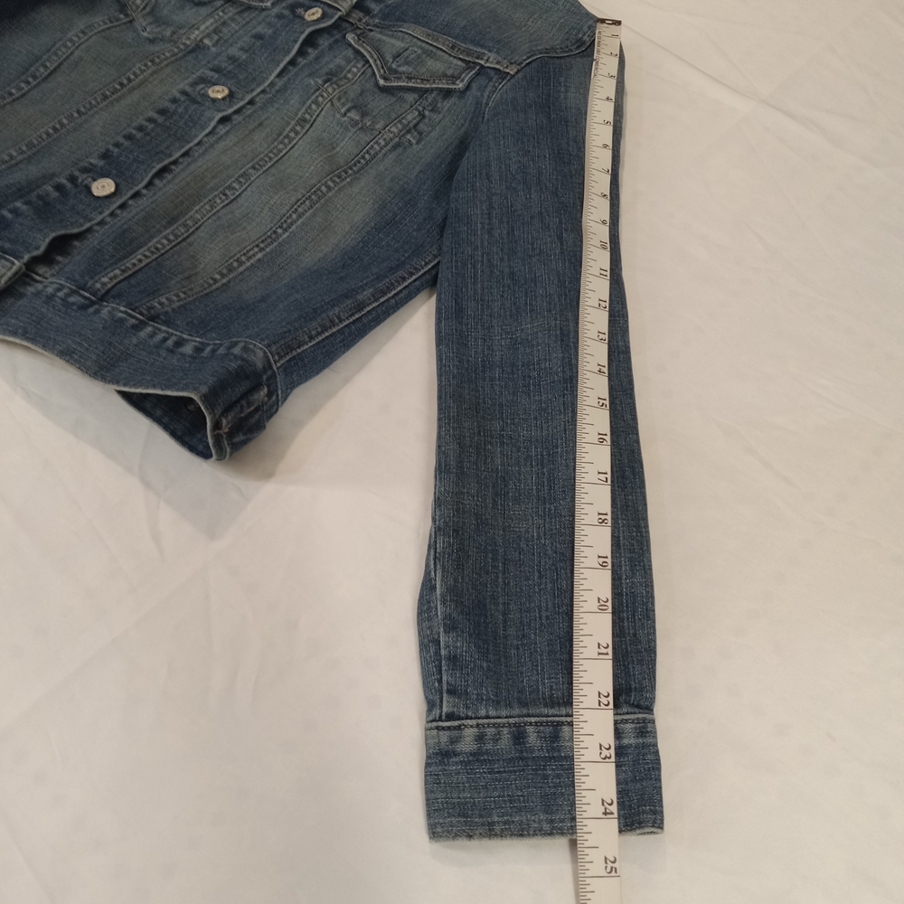 Gap Women's Vintage Classic Denim Blue Jacket Size Small - Picture 14 of 16